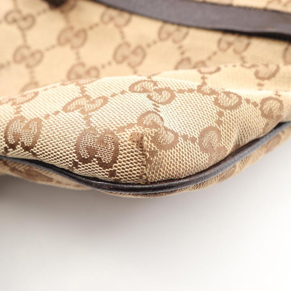 GUCCI Brown Leather Shoulder Bag - Picture 6 of 11